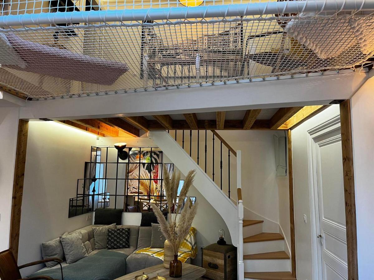 Le Marechal Duplex - Appartement Avec Jacuzzi - Caen Hyper Centre Kültér fotó